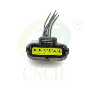 6 Pins Maf Mass Air Flow Sensor Connector Pigtail Voor Ford Lincoln Kwik - Product Image 2