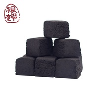 Shisha de carbón vegetal de cáscara de Coco saludable con largo tiempo de combustión/Coco de carbón