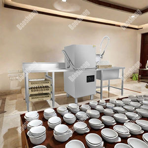 Lave-vaisselle automatique intelligent commercial, électrique, en acier inoxydable, pour la cuisine des restaurants et des hôtels - Product Image 3