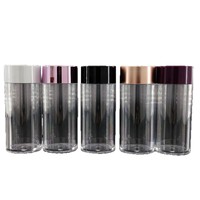 Flacon cylindrique transparent de 30 granules pour capsules, scellé, pour distribution d'échantillons, usage cosmétique, modèle BA10, pack usine