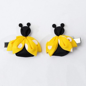 Bonitos pasadores de pelo con dibujos de mariquitas para niños, juego de horquillas hechas a mano con cinta, accesorios coloridos para uso diario - Product Image 4