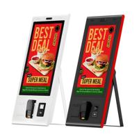 Elegante Kiosco de Autopago para Estacionamiento con Android de 21.5 Pulgadas, Cámara de 5MP, Reconocimiento Facial, Escaneo de QR/Código de Barras/NFC, SDK Habilitado, para Interiores