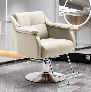 Sedia da <span class=keywords><strong>parrucchiere</strong></span> da <span class=keywords><strong>parrucchiere</strong></span> semplice e di lusso leggera con taglio di capelli in Mesh rosso - Product Image 4