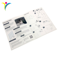 Impression de dépliants, de prospectus et de brochures à faible coût avec papier offset/revêtu/art et pelliculage