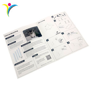 Impression de dépliants, de prospectus et de brochures à faible coût avec papier offset/revêtu/art et pelliculage - Product Image 2