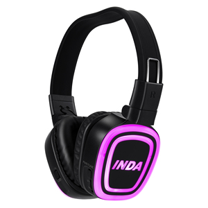 Cuffie Pieghevoli RF890 per Silent Disco, Ricevitore a 3 o Più Canali, Auricolari per Feste e Fitness con Logo Personalizzato - Product Image 4