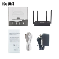 Fábrica al por mayor 4G Wifi Router AC1200 Dual Band 1200Mbps Modem 4G Lte Router 60 usuarios desbloquear interior Cpe Router