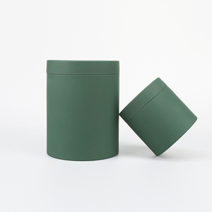 Nouvelle arrivée 2026, bouteille de bonbons et de noix en plastique PET de haute qualité, 600 ml, ronde, droite, mate, verte, à large ouverture, avec bouchons à vis - Product Image 4