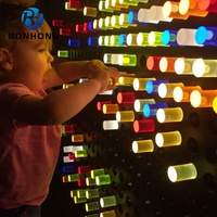 Panneau lumineux mural LED Bonhong de qualité supérieure, grand format, pour jeu sensoriel et salle de jeux pour enfants