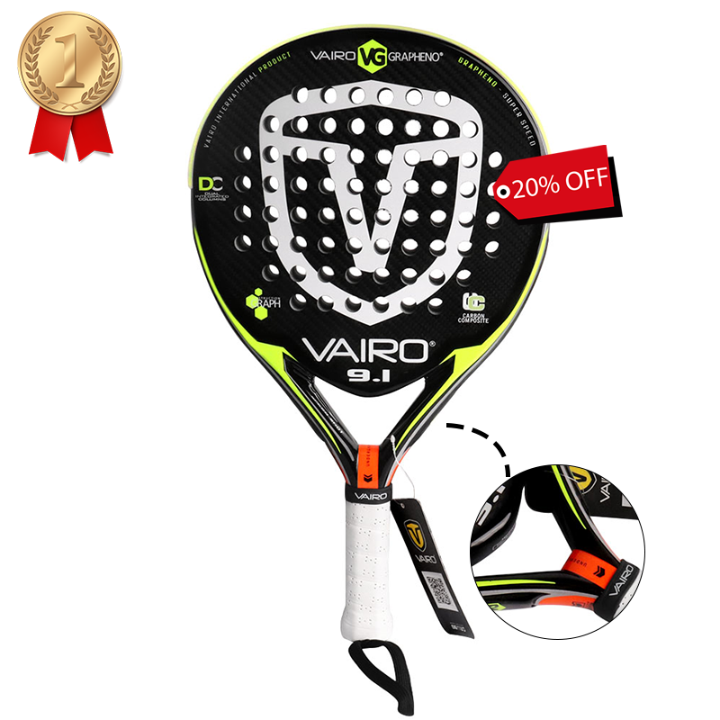 RTS 9,1 прочная 3K карбоновая Теннисная ракетка, профессиональная графитовая промышленная 38 мм 18k ракетка