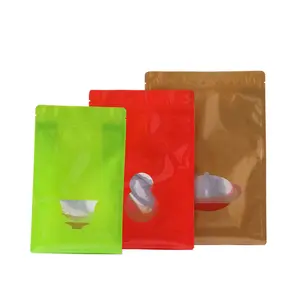 Многоразовые пластиковые пакеты с 8 боковыми уплотнениями большой емкости в ассортименте для закусок, продуктов, кондитерских конфет