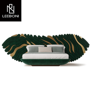 Fabricante de Muebles Personalizados de Diseño de Lujo para Proyectos de Apartamentos y Villas en China, Muebles de Dormitorio, Cama - Product Image 5
