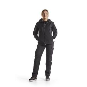 BLAKLADER - 719513309998D21 Women's Service <b>trousers</b> with <b>stretch</b> <b>Black</b>/Dark grey - EAN 7330509647547 WORK <b>TROUSERS</b> - Product Image 3