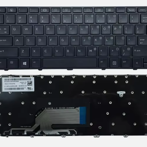 Clavier noir original avec cadre pour HP Probook 430 <span class=keywords><strong>G3</strong></span> 440 <span class=keywords><strong>G3</strong></span> 445 G4 440 Us - Product Image 1