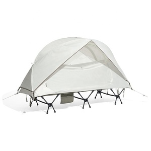 Tenda per lettino da <span class=keywords><strong>terra</strong></span> per una persona tenda da campeggio <span class=keywords><strong>a</strong></span> doppio strato - Product Image 3