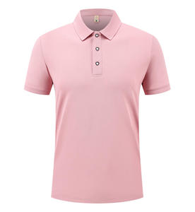 T-shirt d'été à manches courtes pour homme en viscose/coton, anti-plis, avec logo brodé personnalisé, vente en gros OEM/ODM pour le <span class=keywords><strong>golf</strong></span> - Product Image 5