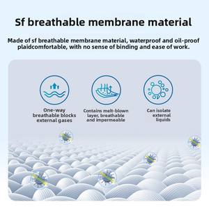 ชุ<span class=keywords><strong>ด</strong></span>ทำงานผ้าใยสังเคราะห์แบบหนาแบบใช้แล้วทิ้งสำหรับผู้เพาะพันธุ์ที่มีฮู้ดแบบชิ้นเ<span class=keywords><strong>ด</strong></span>ียวปลอ<span class=keywords><strong>ด</strong></span>ภัยสำหรับเสื้อผ้า - Product Image 4
