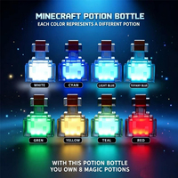 Lampe de nuit LED moderne à modèle RGB, rechargeable par USB, à changement de couleur, lampe de bureau créative, cadeau pour salle de jeux, décoration de chambre d'enfant