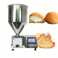 Machine de remplissage automatique compacte pour gâteaux, cupcakes, biscuits et crèmes glacées