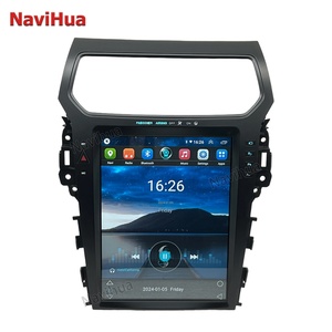 Navihua Tesla Style Vertical Screen 12.1" Android Radio for Ford Explorer 2014-2019 Car DVD Player GPS Multimedia <b>System</b> Carpaly - Product Image 3