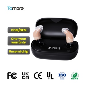 Audífono CIC Mini Recargable 2026, Amplificador <span class=keywords><strong>de</strong></span> Sonido Digital para Sordera, <span class=keywords><strong>Cuidado</strong></span> Auditivo <span class=keywords><strong>de</strong></span> Grado Médico Profesional - Product Image 1
