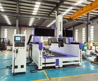 1325 taille ATC CNC routeur 360 degrés tête pivotante 5 axes 3d Eps mousse plâtre bois CNC routeur gravure sculpture découpeuse