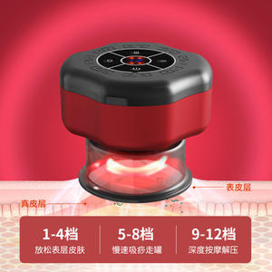 Dispositif d'aspiration sous vide électrique compact et portable soulageant la <span class=keywords><strong>tension</strong></span> musculaire et améliorant l'état de la peau - Product Image 3