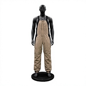 Men's <b>Waterproof</b> Ski Bib Pants Windproof Insulated Snowboard <b>Overalls</b> Winter Outdoor Thermal Mountain Sports Breathable Trousers - Product Image 1