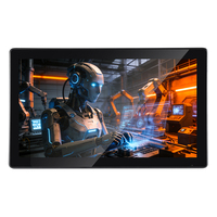 Écran tactile industriel robuste de 21,5 pouces, PC embarqué Android, écran tactile capacitif POE, moniteur tactile sans ventilateur pour HMI