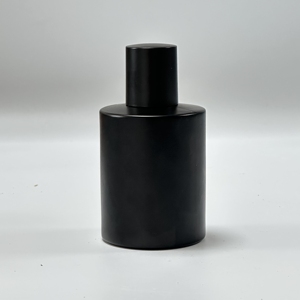 30ml 50ml <span class=keywords><strong>100ml</strong></span> Matte đen vòng sang trọng Parfum bao bì chai Spray Atomizer chai nước hoa thủy tinh với nắp màu đen và hộp - Product Image 4