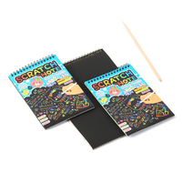Kreative bunte Skizzenbuch Malerei Notizbuch für Kinder Doodle Scratch Toy Graffiti Malbuch
