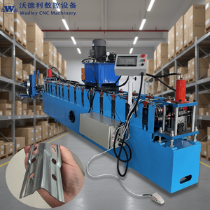 เครื่องขึ้นรูปเหล็กม้วนสำหรับทำเสาชั้นวางสินค้าในคลังสินค้า รุ่น Wadley Storage Warehouse Rack Upright Roll Forming Machine สำหรับสายการผลิตชั้นวางสินค้าในคลังสินค้า - Product Image 1