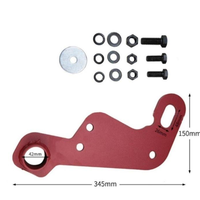 Jimny Accessoires Rack Crochet De Remorquage Barre De Crochet De Pare-chocs Avant pour Suzuki Jimny Jb74 Jb64 2019-2022