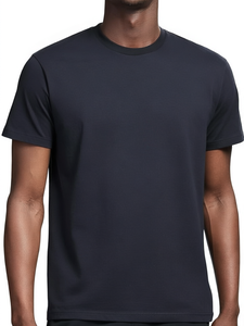 180GSM 100 Cotton <b>Mens</b> <b>T</b> <b>Shirt</b> Blank Short Sleeve Crew Neck Regular Fit Casual Jersey Tee Wholesale Clothing Basic <b>Shirt</b> Apparel - Product Image 2