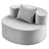 Fauteuil individuel à compression sous vide, design circulaire créatif, pour loisirs, réception et négociation, petit canapé paresseux pour chambre et salon
