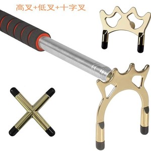 Support télescopique pour queue de billard, 1,50 mètres, en acier inoxydable, durable, pour snooker et billard - Product Image 1