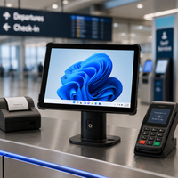 Terminal de service client pour tablette Windows 2-en-1 Hi10 X2 10,1 pouces, Intel Amber Lake 6500Y, écran capacitif, usage professionnel