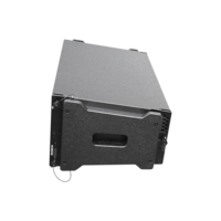 DASN LA10A 900W RMS Altavoz Activo de Dos Vías Tipo Line Array Clase D con DSP, Sistema PA de Rango Completo de Dos Vías con Doble Woofer de 10 Pulgadas para Conciertos