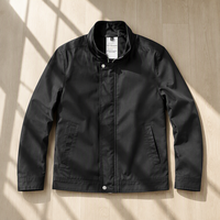 Veste de travail unisexe multi-poches, coupe-vent légère pour sports de plein air, col montant, imperméable, hardshell