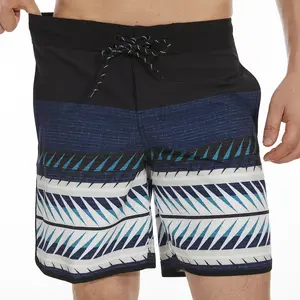 Maillots de bain d'été pour hommes Pantalon de plage à séchage rapide Plus Size 3D Printed Swim Trunks Loose Pocket Elastic Drawstring Surf Shorts