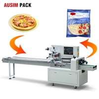 Machine d'emballage automatique pour pain pita, tortilla, pain arabe, machine d'emballage pour tortilla, machine d'emballage pour pain -450D