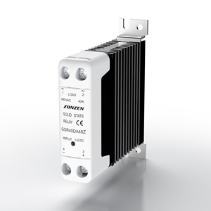 ZONZEN GSR DIN Rail Mount Solid State <strong>Relay</strong> with Heat Sink 40A Rated Sealed Protection <strong>DC</strong>/AC &amp; AC/AC <strong>Power</strong> - Product Image 1