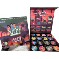 Vente en gros de pots en verre personnalisés de 16 oz vides Ace Ultra Besos 1 oz avec boîte de présentation