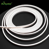 Bande lumineuse LED au néon super mince à coupe libre 4*8mm 140 LEDs/m IP66 haute densité sans points étanche