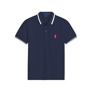 WEITONG <span class=keywords><strong>RL</strong></span> Col de chemise d'été uni pour broderie, en maille de coton perlé, lavable en machine, grande taille pour homme - Product Image 4