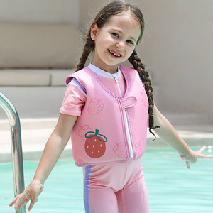 Gilet de flottabilité pour enfants avec boucles pour les bras, design de dessin animé, pas d'inflation nécessaire pour la natation et les sports nautiques - Product Image 2