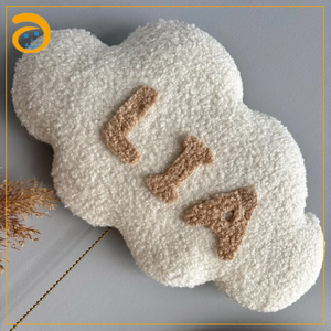 Veilleuse Murale Lune pour Chambre d'Enfant, Nuages Bouclés, Lampe Murale LED Blanc Chaud, Décoration Murale Chambre Enfant, Décoration Murale Prénom Bébé - Product Image 4