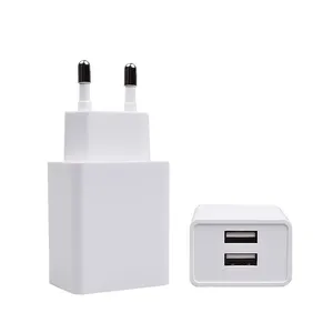 Adaptor pengisi daya ponsel perjalanan, sertifikasi KC Korea 10W 2000mA USB A Port pengisi daya dinding cepat 5V2A