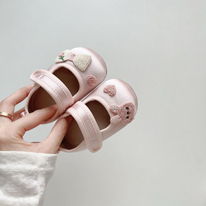 <span class=keywords><strong>Chaussures</strong></span> <span class=keywords><strong>de</strong></span> <span class=keywords><strong>marche</strong></span> pour bébé fille, style princesse <span class=keywords><strong>de</strong></span> dessin animé, 6-18 mois, souples, respirantes, antidérapantes, style coréen - Product Image 3