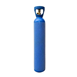 Small Size Customizable 8L Industrial Gas Cylinder CO2 O2 Gas Tank with 140mm Diameter for Industrial Applications